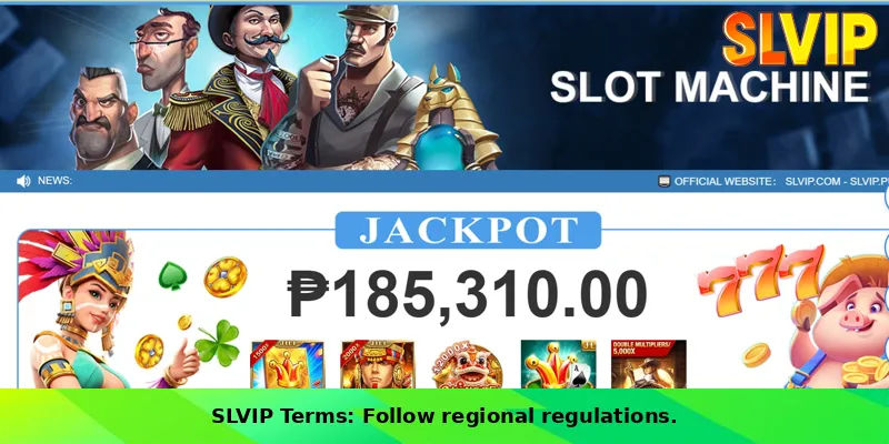 Do not make illegal money from SLVIP in any form