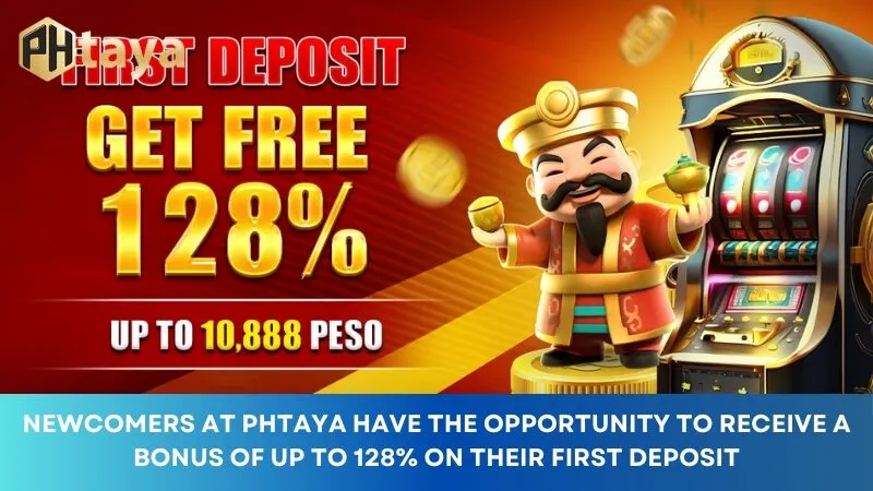 Newcomers at PHTAYA have the opportunity to receive a bonus of up to 128% when depositing for the first time