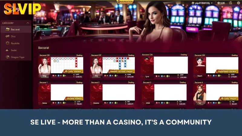 SE Live - More than a casino, it's a community: