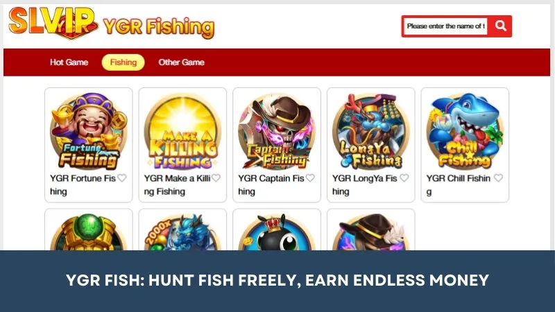 YGR Fish: Hunt fish freely, earn endless money